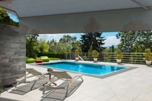 Pose de stores extérieurs dans une villa à Aspremont sur les collines de Nice