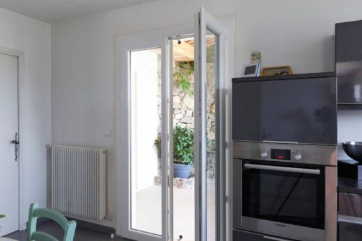 Remplacement de fenêtres dans une maison près de Nice